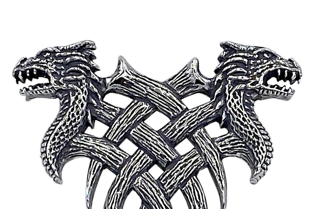 Two Cross Commons Celtic Cross With Two Dragon