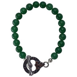 Beaded Jade Bracelet