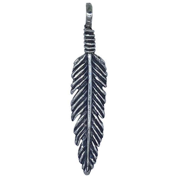 Feather on Extra Small Chain Necklace