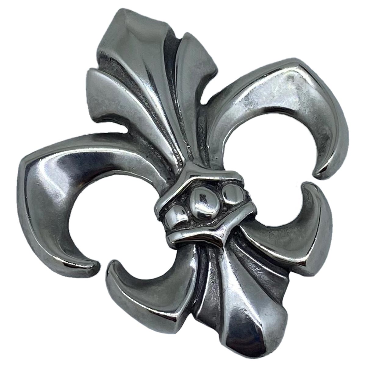 Fleur de Lis on Leather Necklace – Tribal Son