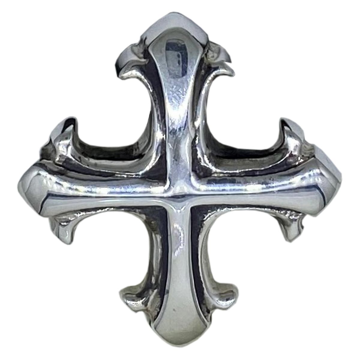 Gothic Cross on Leather Necklace – Tribal Son