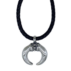 Khan On Leather Necklace