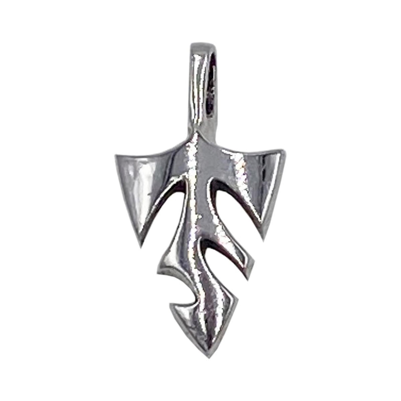 Small Logo on Leather Necklace