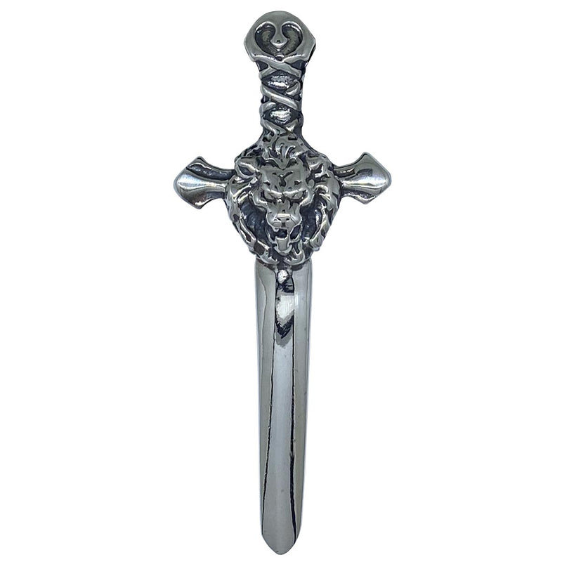 Sword of Leon on Medium Medieval Chain Necklace